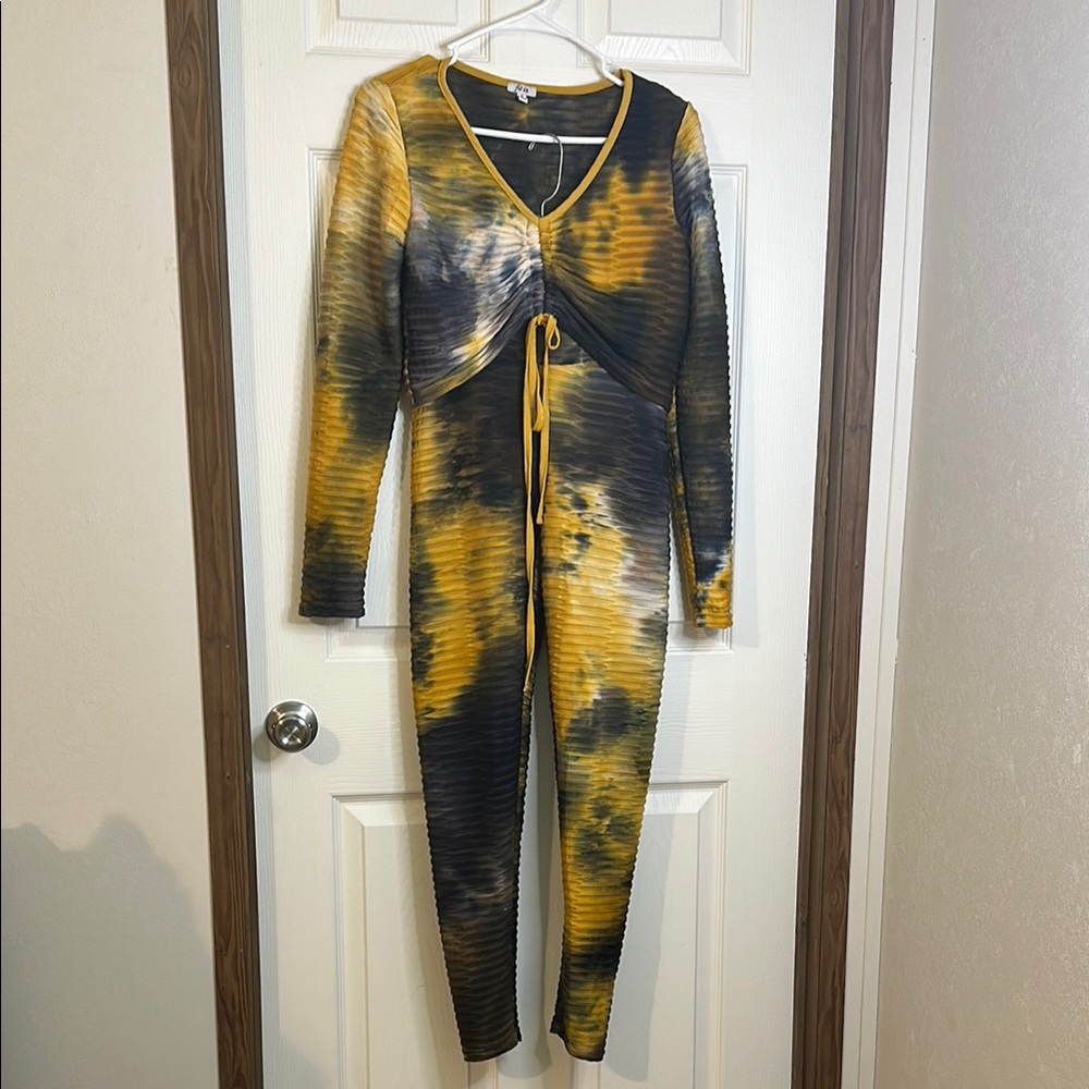 African/Jamaican Style Tie-Dye Long Sleeve